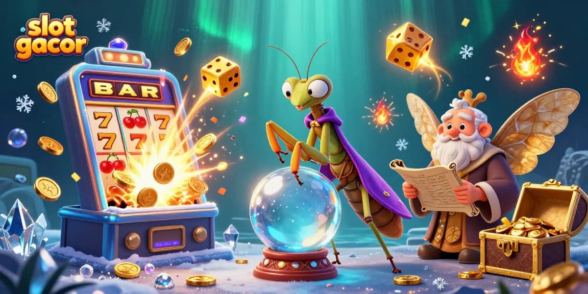 Experience the thrill of slot gacor with vibrant 3D casino characters and dynamic game elements.