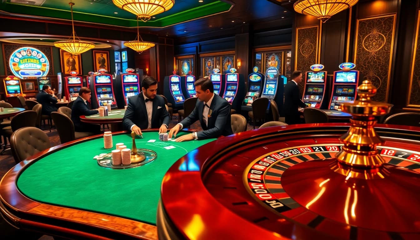 Vivez l'excitation de casino en ligne Français 2026 avec une action de poker captivante.