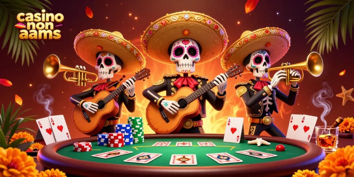 Giocatori nei casinò non AAMS che sfidano la fortuna a un tavolo di poker con colori vivaci.
