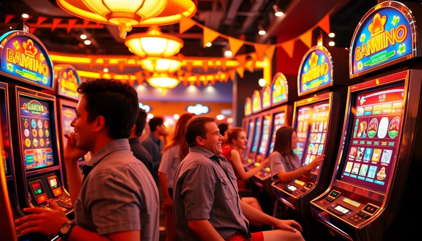 Menggairahkan pengalaman bermain slot depo pulsa dengan para pemain yang bersenang-senang.