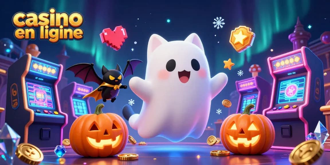 Casino en ligne : jouez avec un chat fantôme et une chauve-souris à travers un manoir hanté.