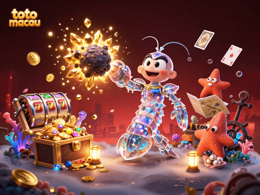 Experience exciting toto macau gameplay with vibrant treasures and dynamic casino elements.