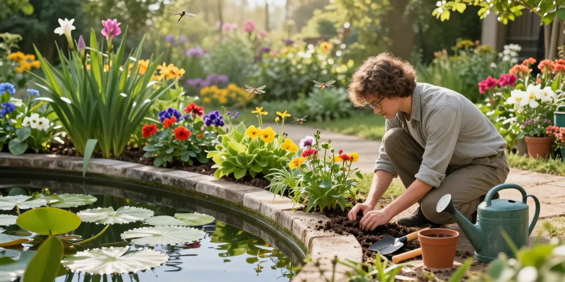 Buy Marginal Pond Plants to enhance your garden with vibrant aquatic flora in a serene pond setting.