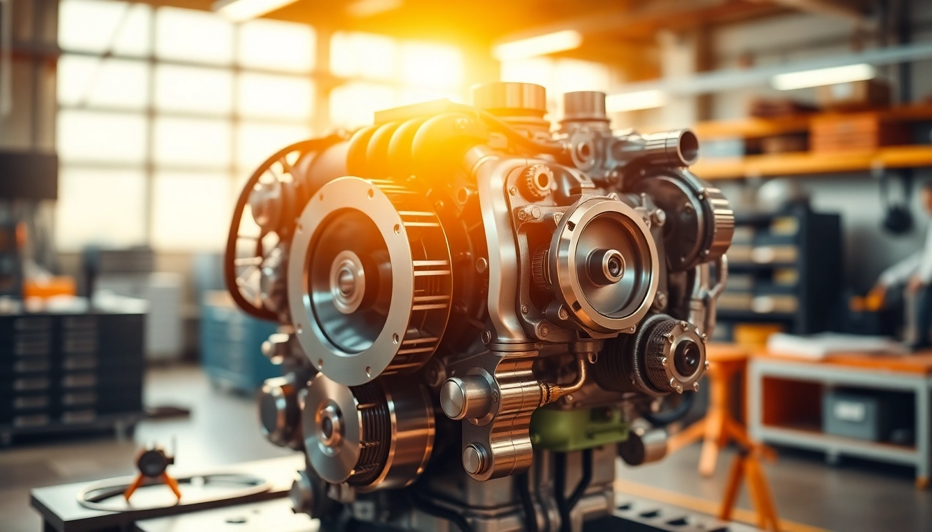 Explore the intricacies of Approved Engines with detailed mechanics and tools in a professional setting.