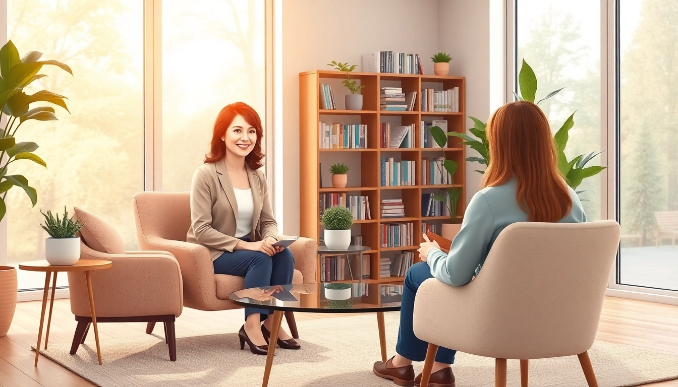 Engaging scene of Donna Morgan Counselling offering a professional therapeutic setting.