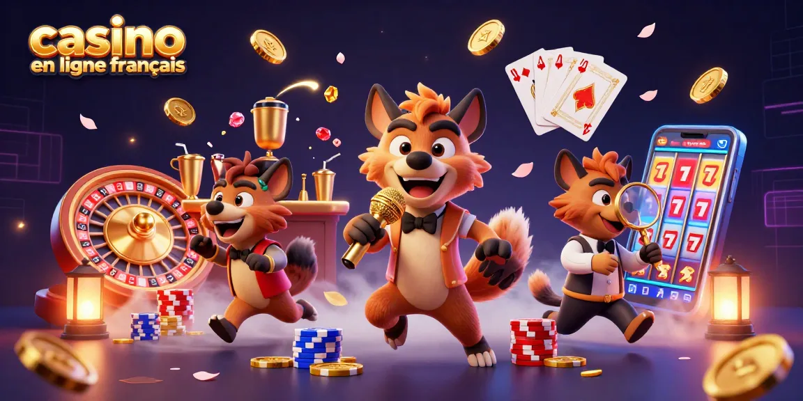 Amusez-vous avec le casino en ligne français à travers des hyènes hilarantes et des jeux animés.