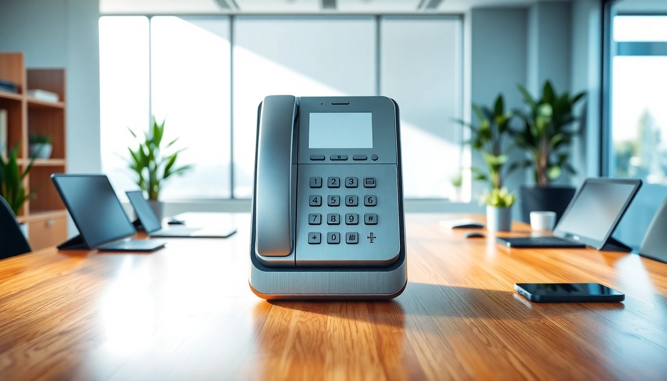 Phonelocker showcase in modern office, highlighting sleek design and professional setup.