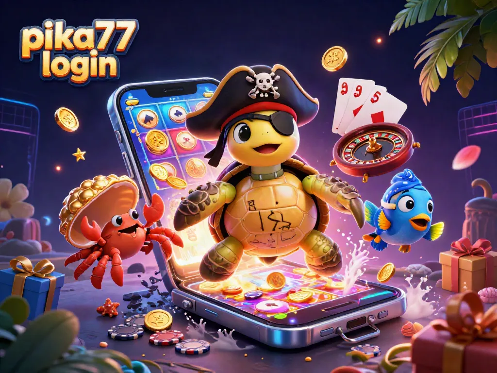 Engage with pika77 login and experience thrilling casino adventures with vibrant graphics and characters.