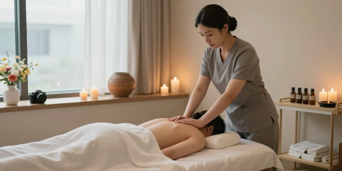 Experience relaxation at 대구마사지 with soothing therapy in a calming room.