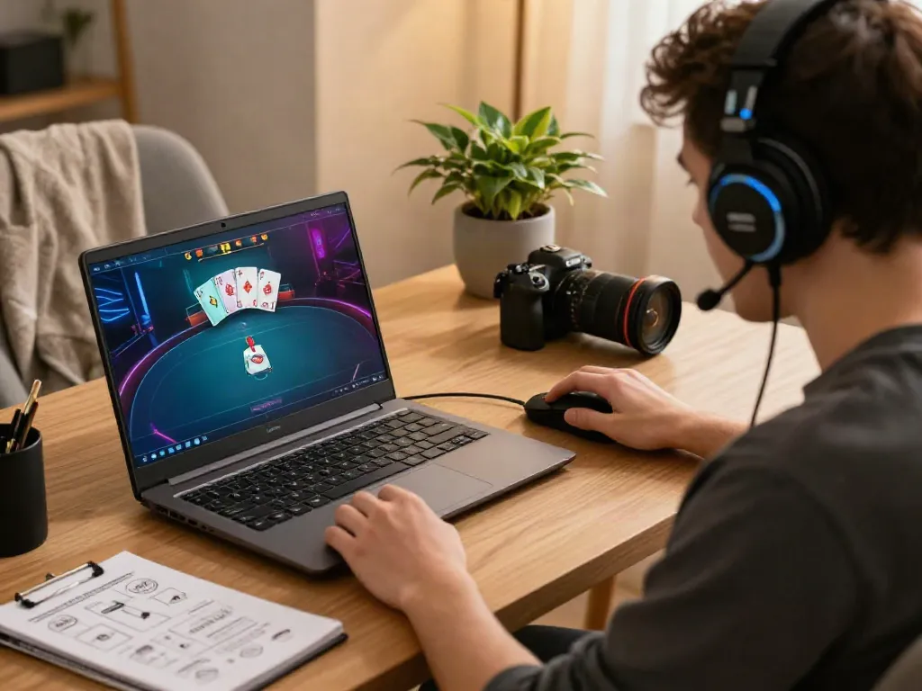 Pengalaman bermain poker online dengan Totobet link alternatif di ruang kantor yang nyaman.