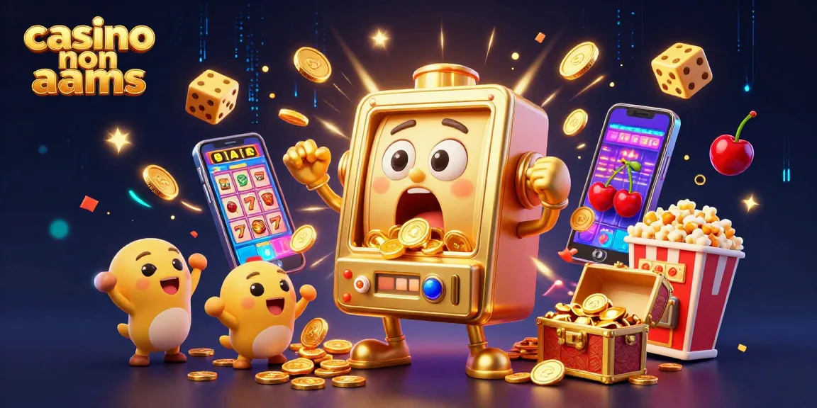 I casinò non AAMS offrono slot machine d'oro animate che esplodono in monete e divertimento.