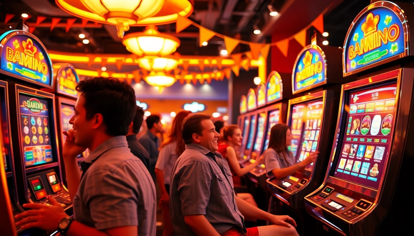 Menggairahkan pengalaman bermain slot depo pulsa dengan para pemain yang bersenang-senang.
