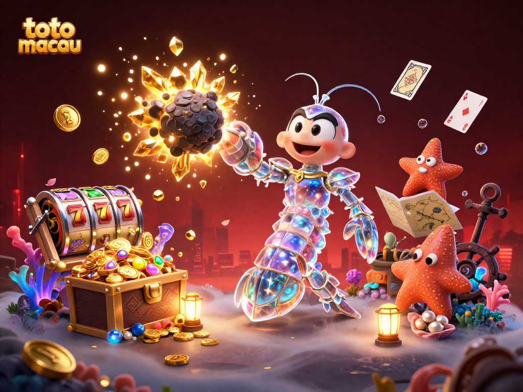 Experience exciting toto macau gameplay with vibrant treasures and dynamic casino elements.