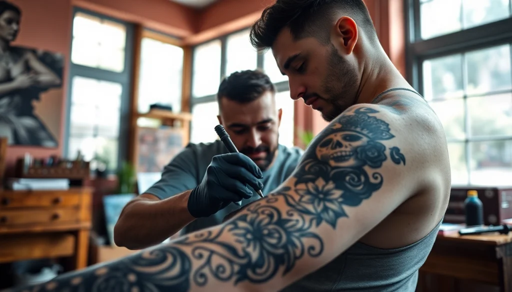 Creating stunning tattoos at Jairoramirezart.com, showcasing unique designs and artistry.