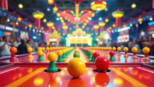 Aktifkan demo plinko dengan bola meluncur di papan pegs berwarna-warni untuk hiburan.