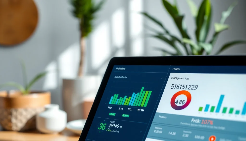 Calculate your biological age calculator results efficiently through an engaging interface showcasing health metrics.