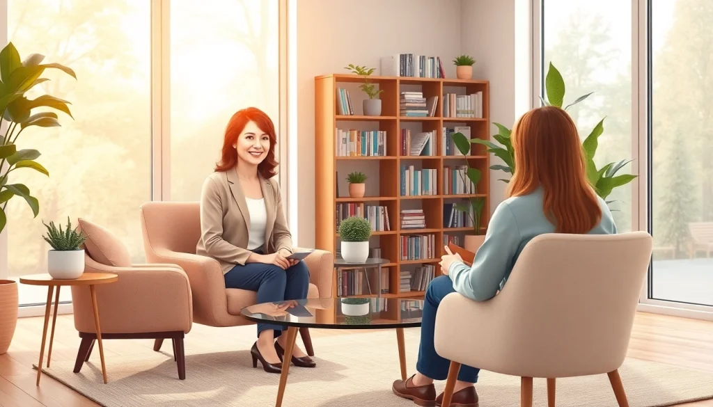 Engaging scene of Donna Morgan Counselling offering a professional therapeutic setting.