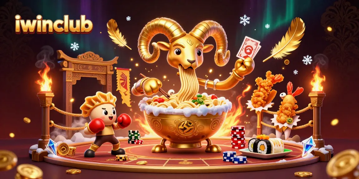 Engage in vibrant action at iwinclub with cartoon characters dealing cards and stacking chips.